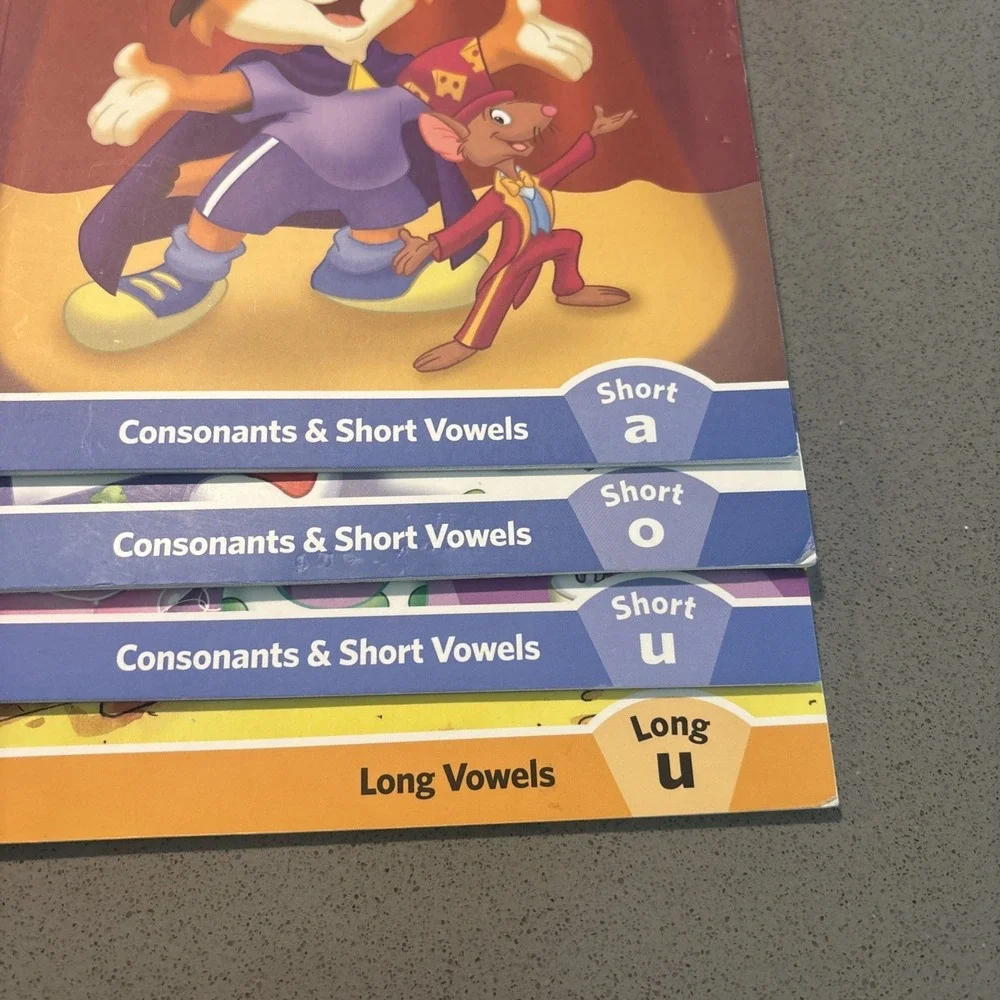 Leap Frog Leap Reader - Consonants & Short Vowels & Long Vowels Set Of 4